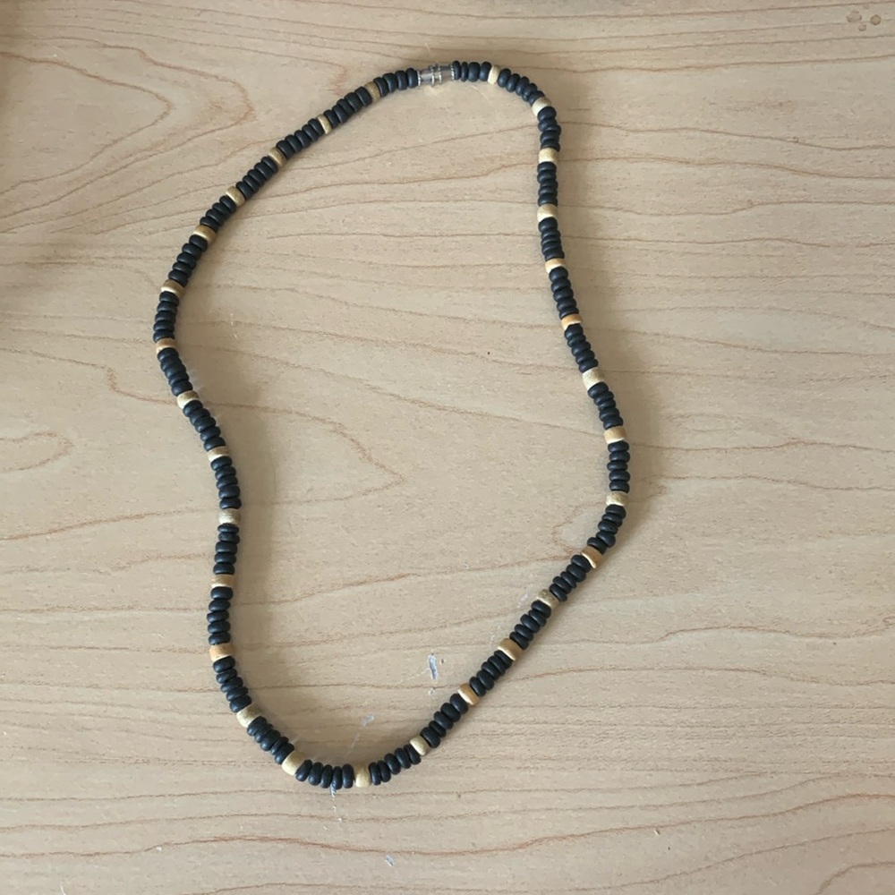 Wood necklace